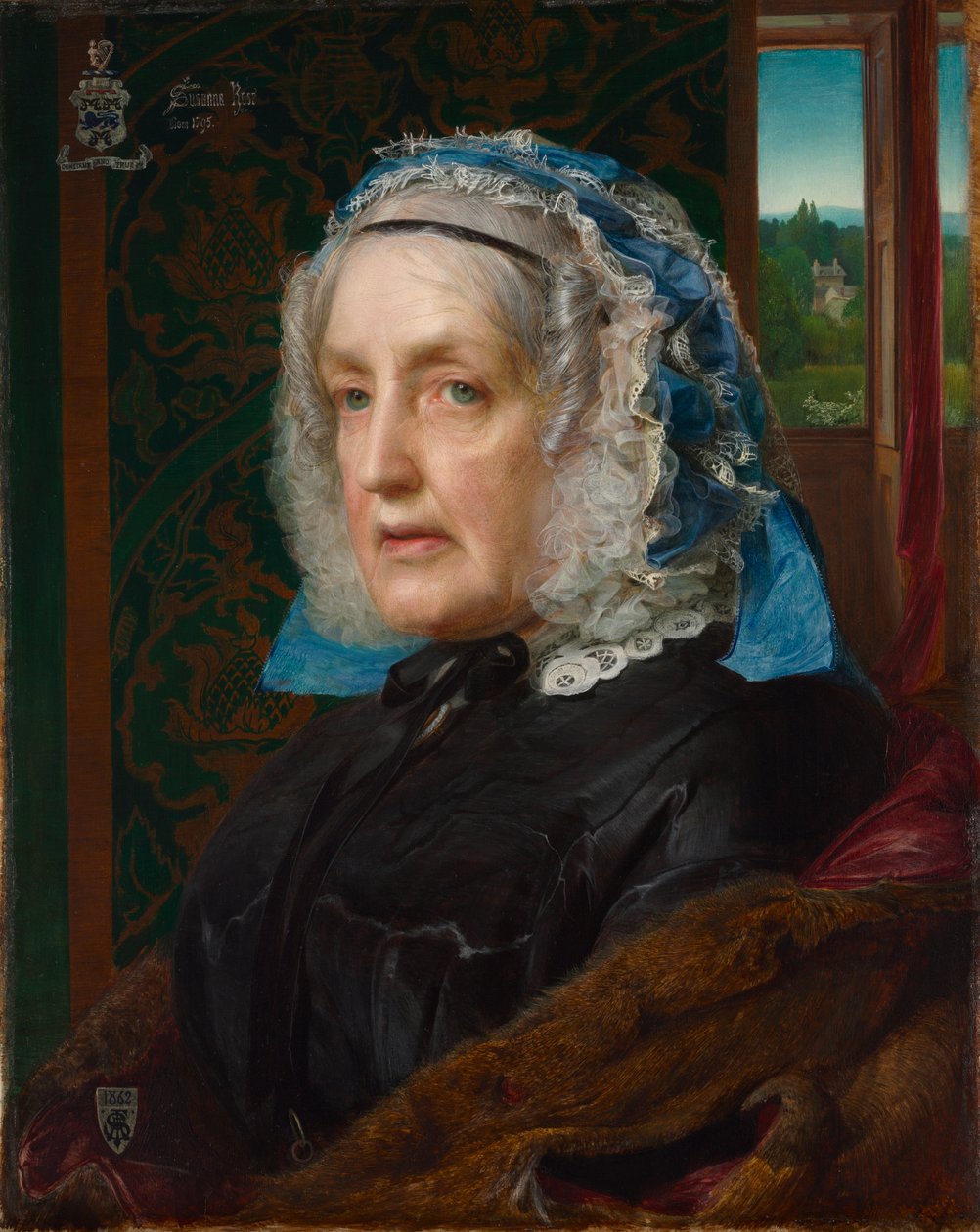Susanna Rose'un Portresi by Frederick Sandys