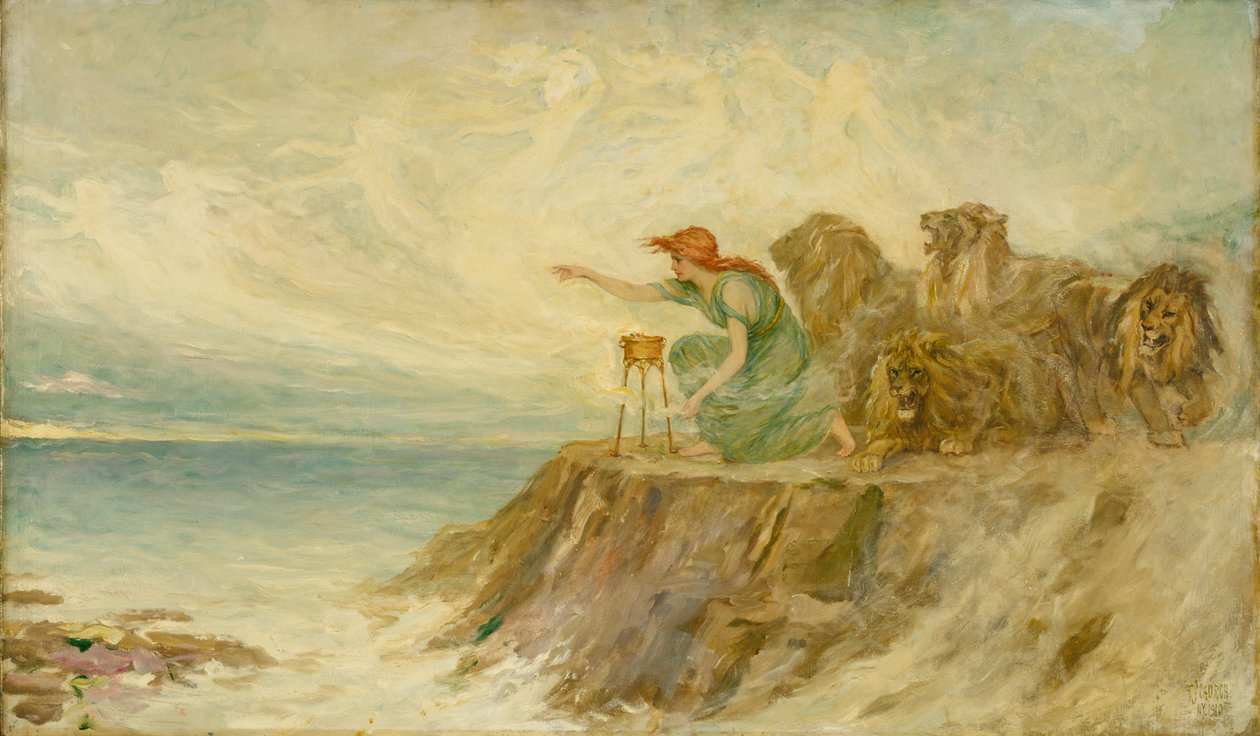 Sirke, 1910. by Frederick Stuart Church