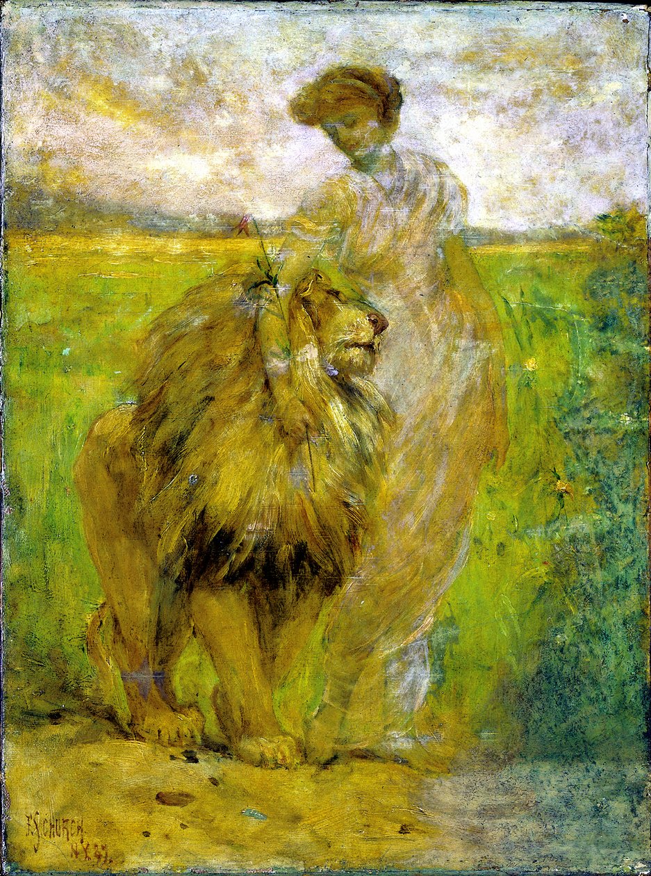 Üstünlük, 1887. by Frederick Stuart Church