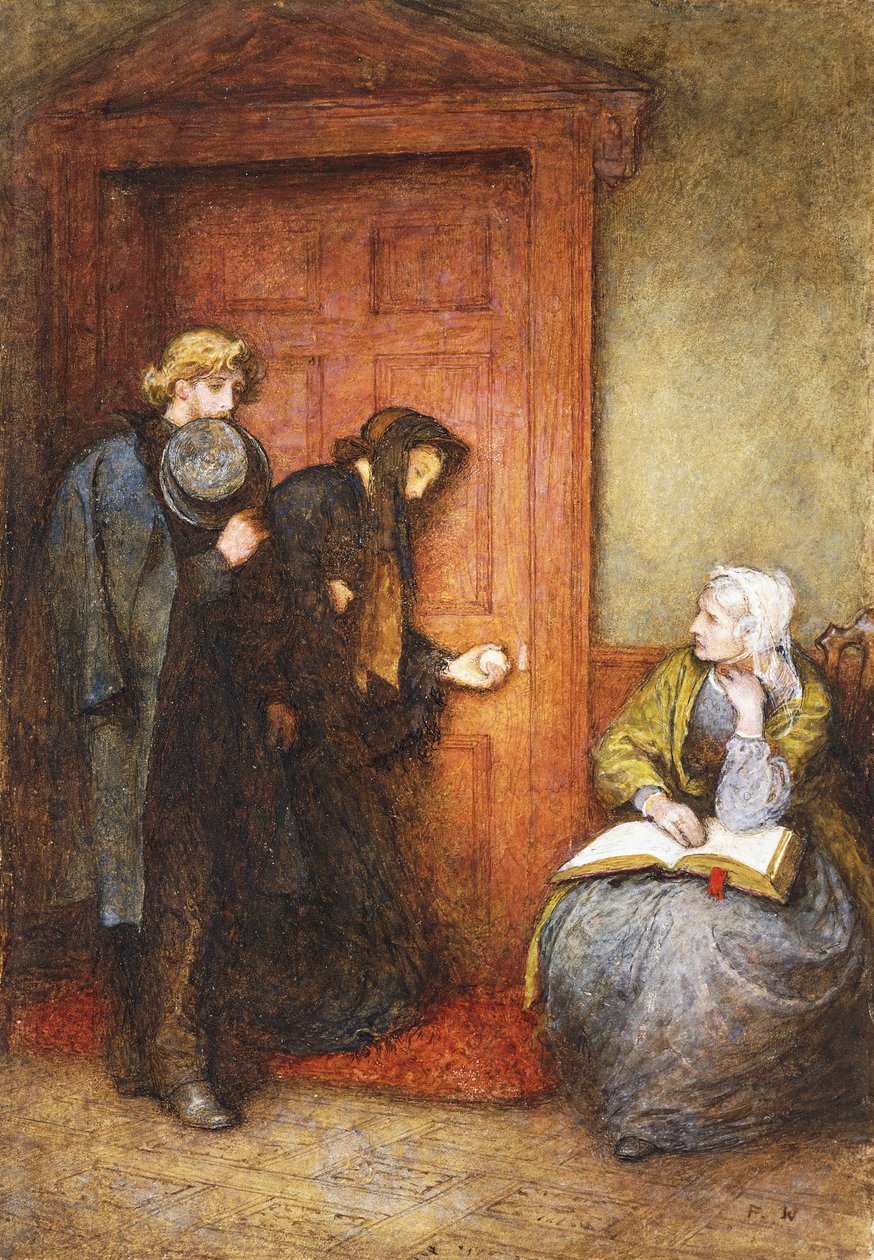 Hasta Adamın Kapısında, by Frederick Walker