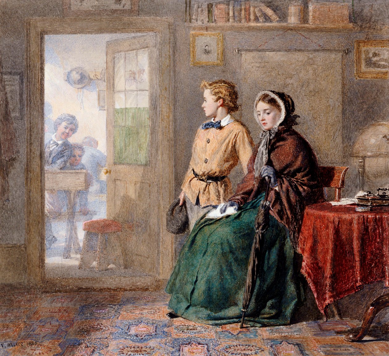 Yeni Çocuk, 1860 by Frederick Walker