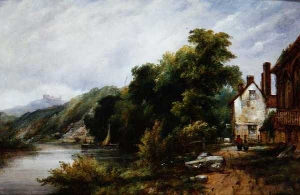 Symonds Yat, Wye by Frederick Waters Watts