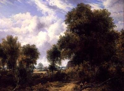 Ormanlık manzara by Frederick Waters Watts