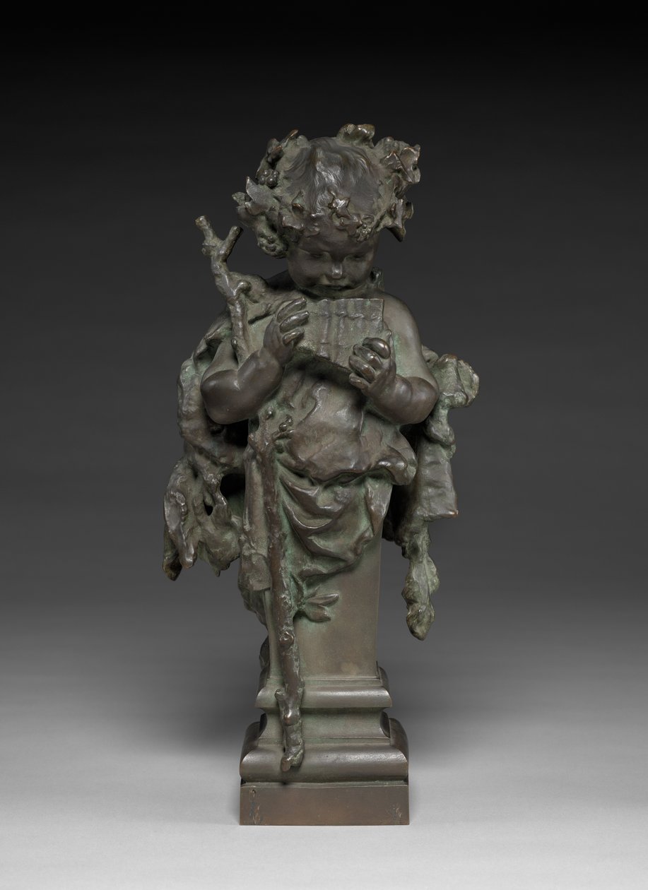 Bebek Faun, c. 1890-1895. by Frederick William MacMonnies
