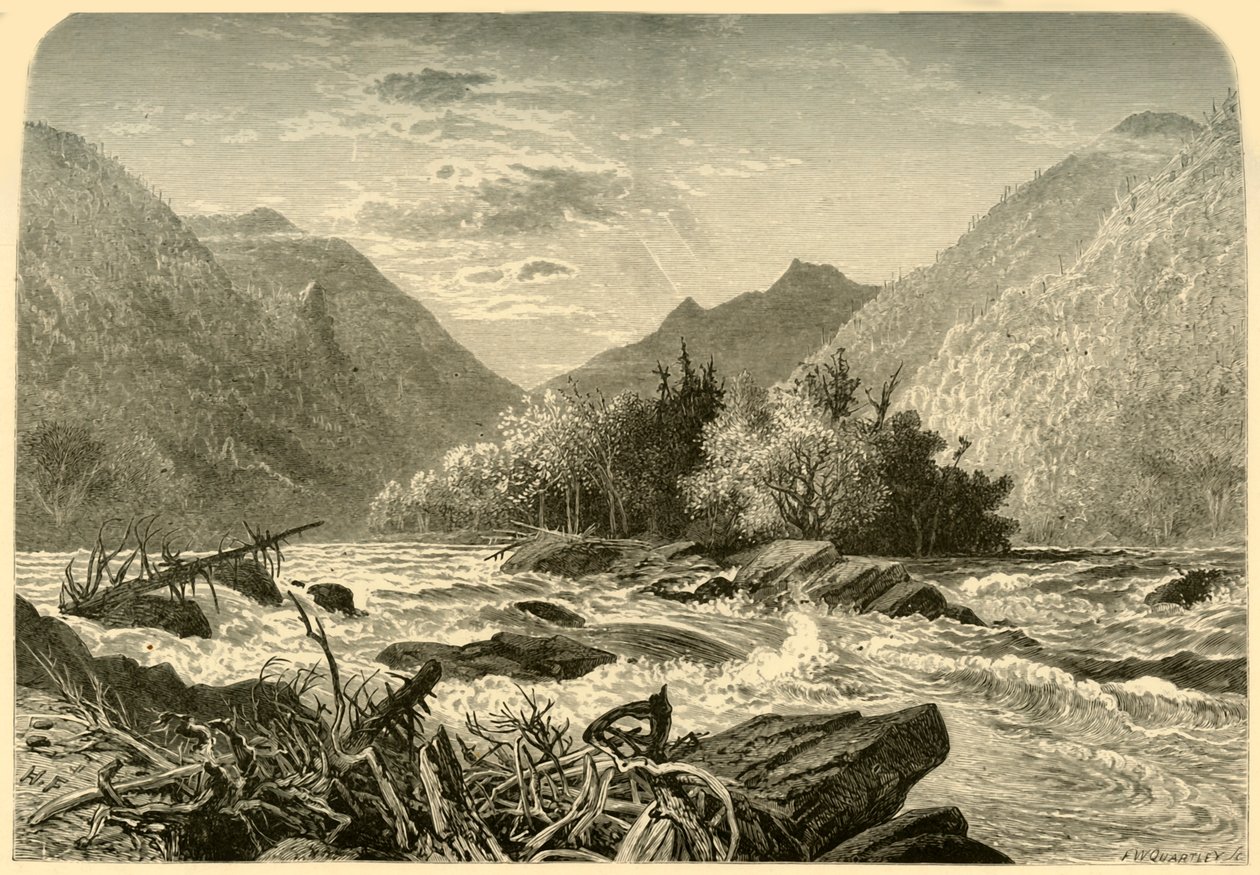 "Dağ Adası", 1872. by Frederick William Quartley