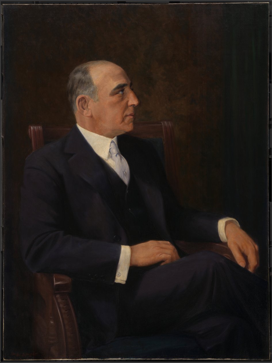 Julius Fleischmann, c. 1920-1925. by Frederick William Wright