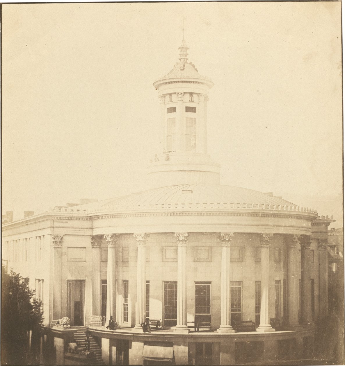 Tüccarlar Borsası, Philadelphia by Frederick and William Langenheim