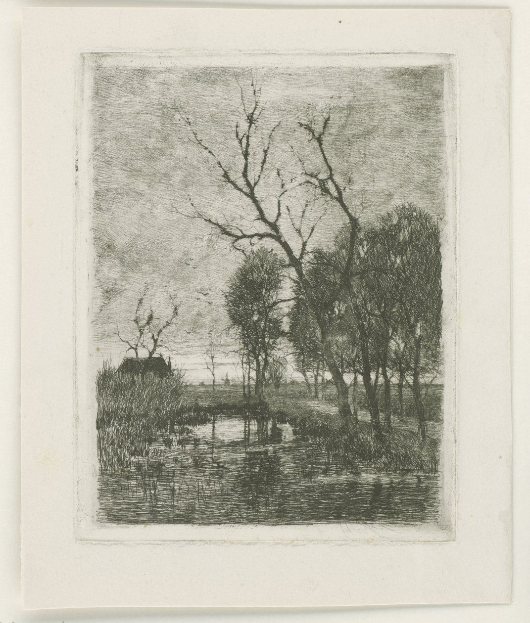 alacakaranlık by Fredericus Jacobus van Rossum du Chattel