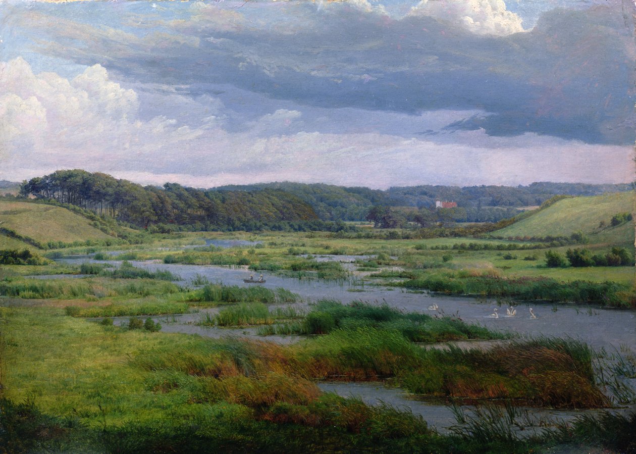 Ribe, Danimarka yakınlarındaki manzara by Frederik Kiaerskou