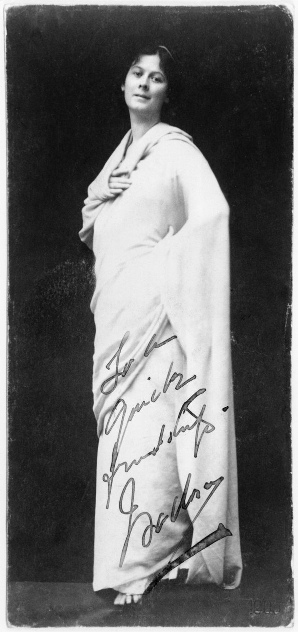 Isadora Duncan (1877-1927) by French Photographer