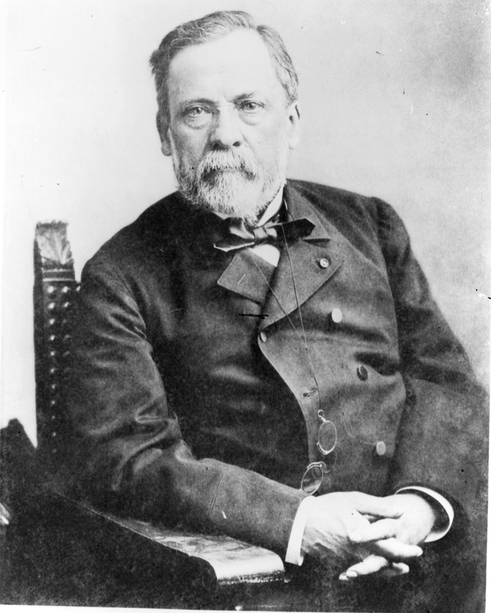 Louis Pasteur (1822-95) by French Photographer