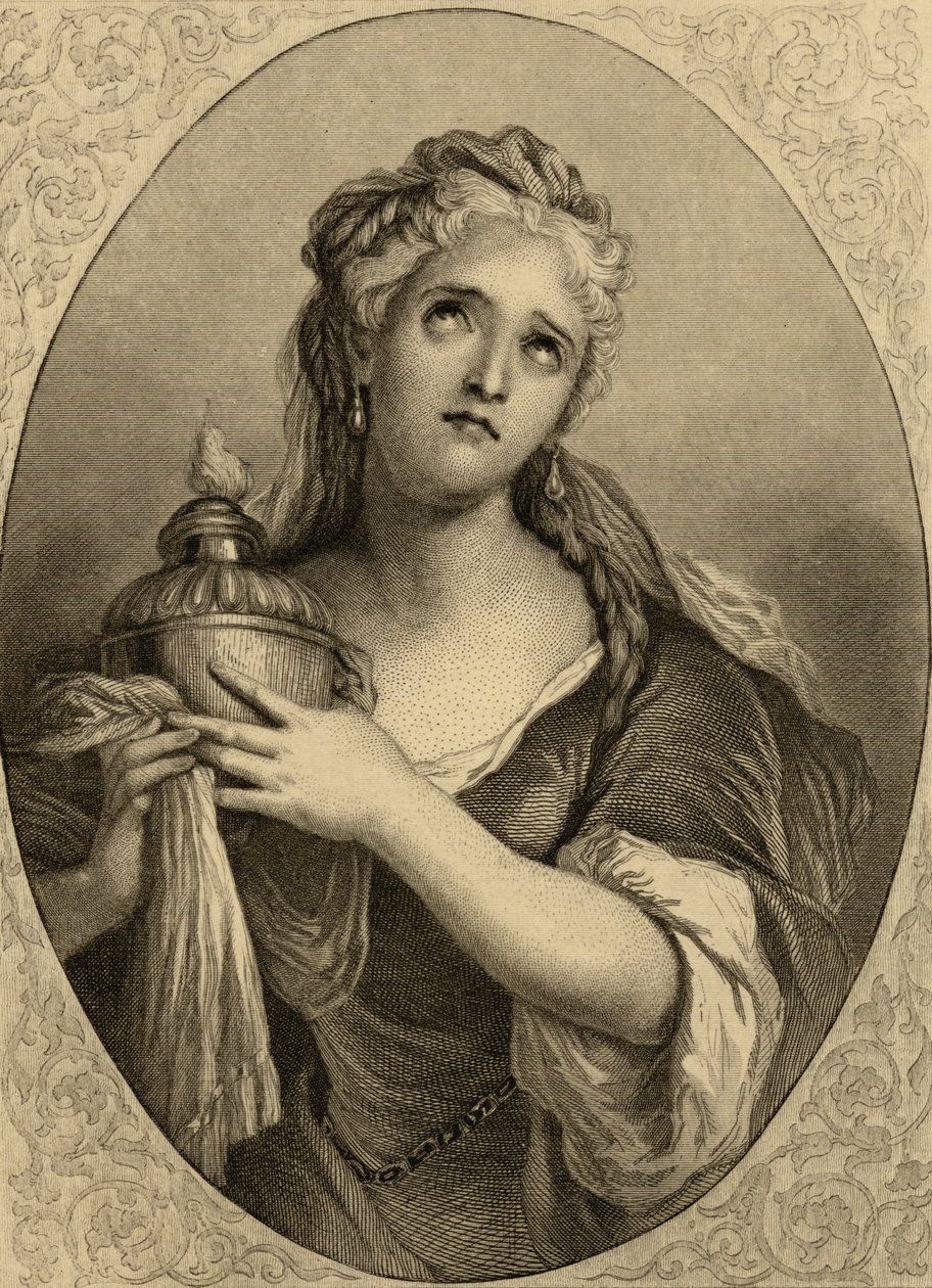 Adrienne Lecouvreur (1692-1730) by French School