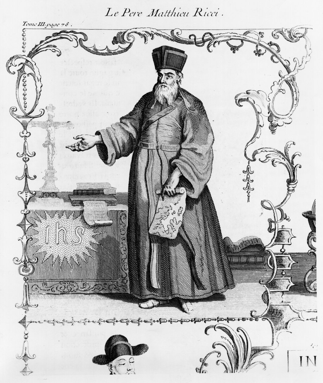 Peder Matteo Ricci (1552-1610) by French School