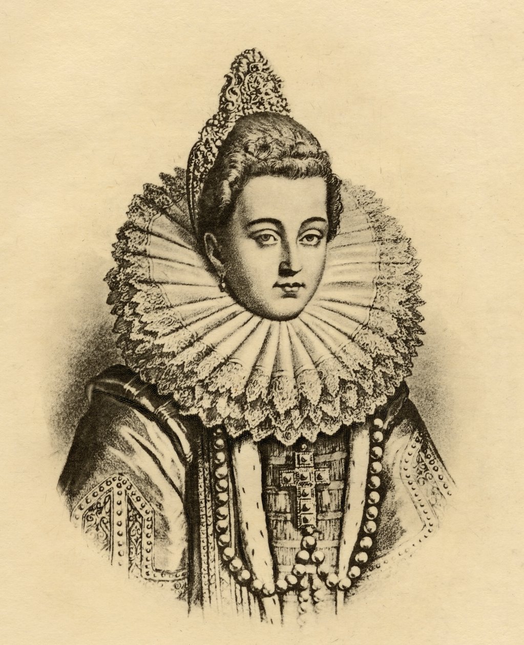 Louise de Lorraine-Vaudemont (1553-1601) by French School