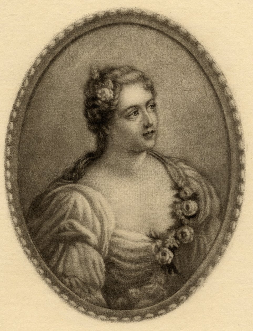 Madam de Parabere (d.1759) by French School