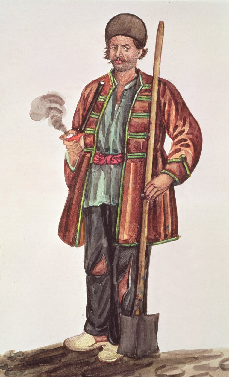 İranlı çiftçi by French School