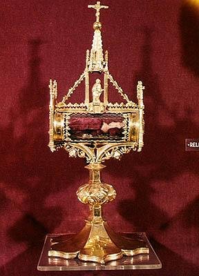 Reliquary (altın) by French School