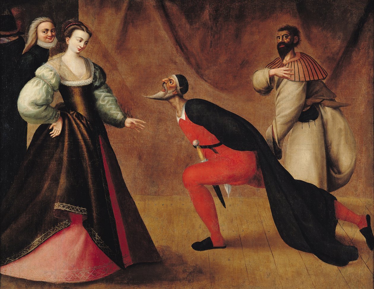 Scene from a Play  (see 155537 for detail) by French School