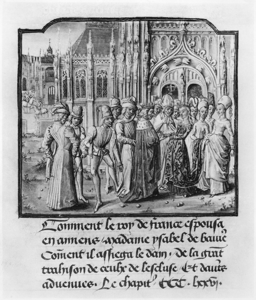 T.2 fol.311v Fransa Kralı VI. by French School