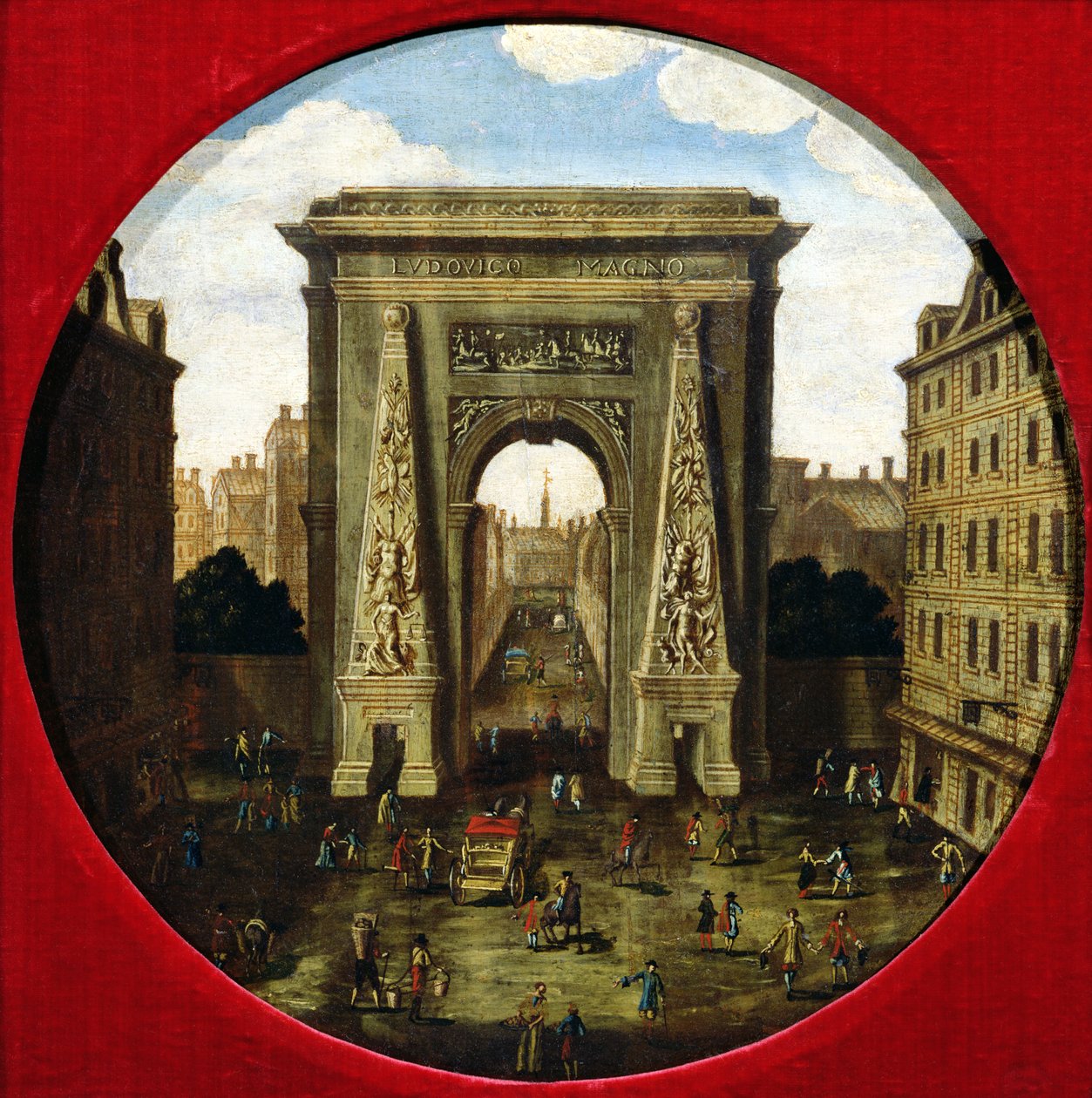 Porte Saint-Denis by French School