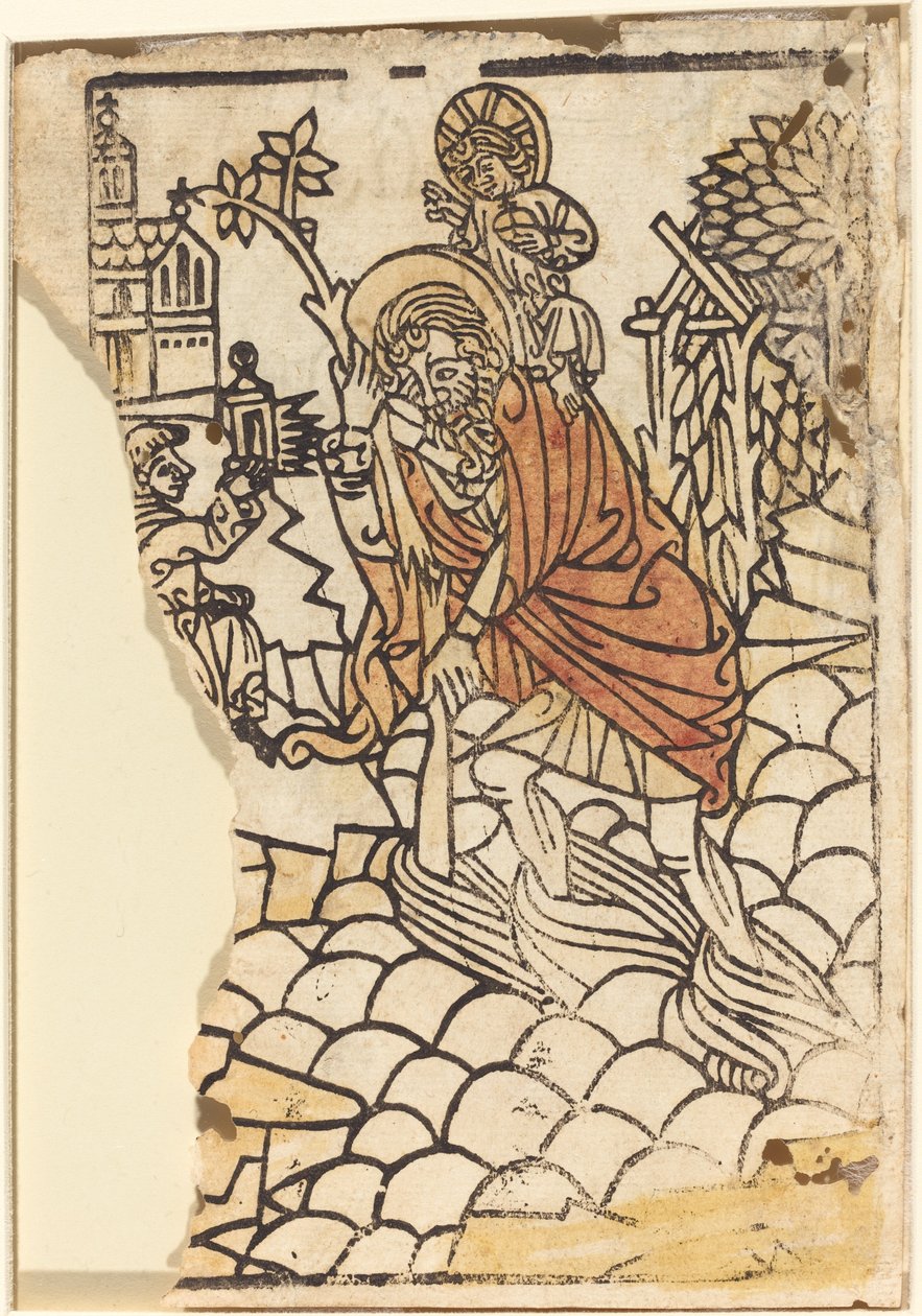 Aziz Christopher [rekto] by French 15th Century
