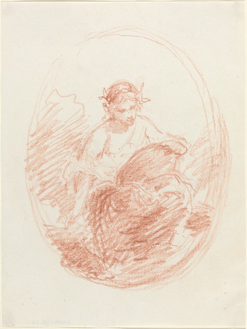 alegorik figür by French 19th Century