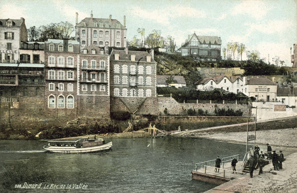 Liman, Dinard (renkli fotoğraf) by French Photographer