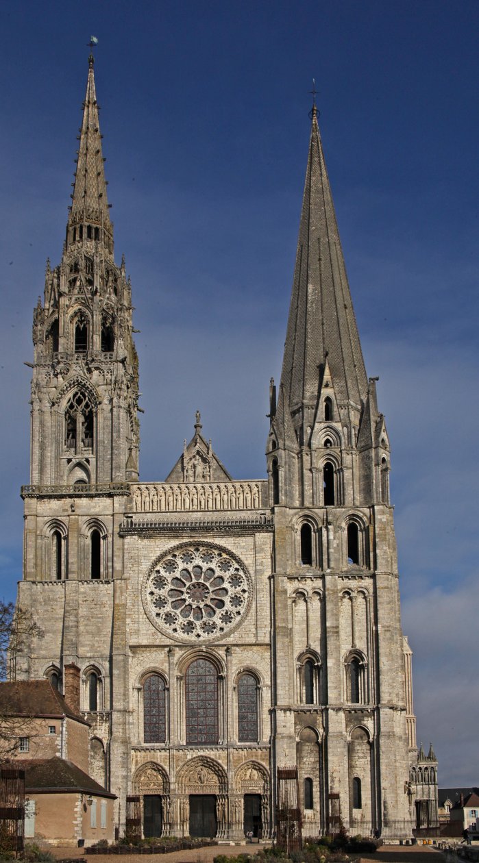 Batı cephesinden bir görünüm by French School