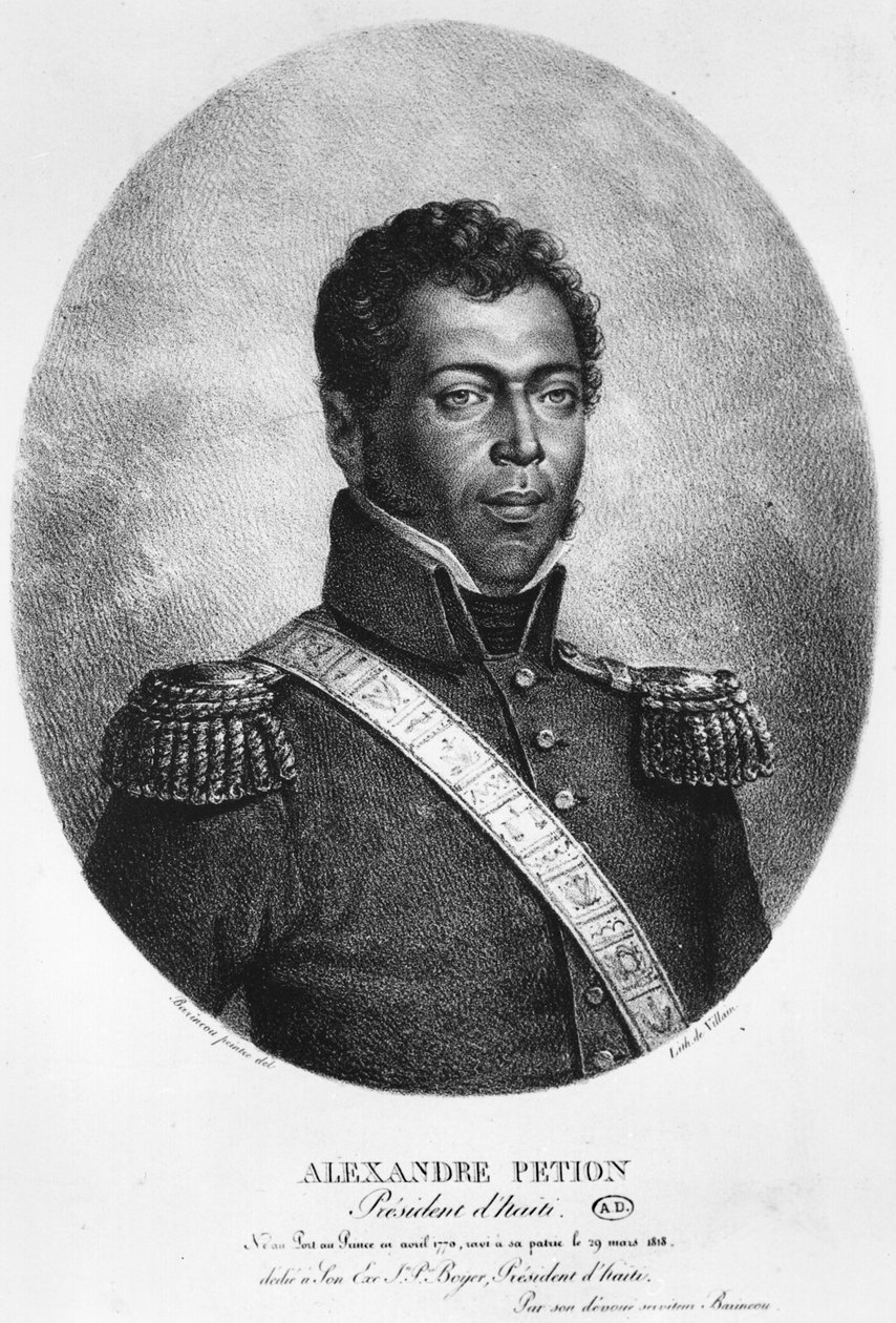 Alexandre Petion (1770-1818) by French School