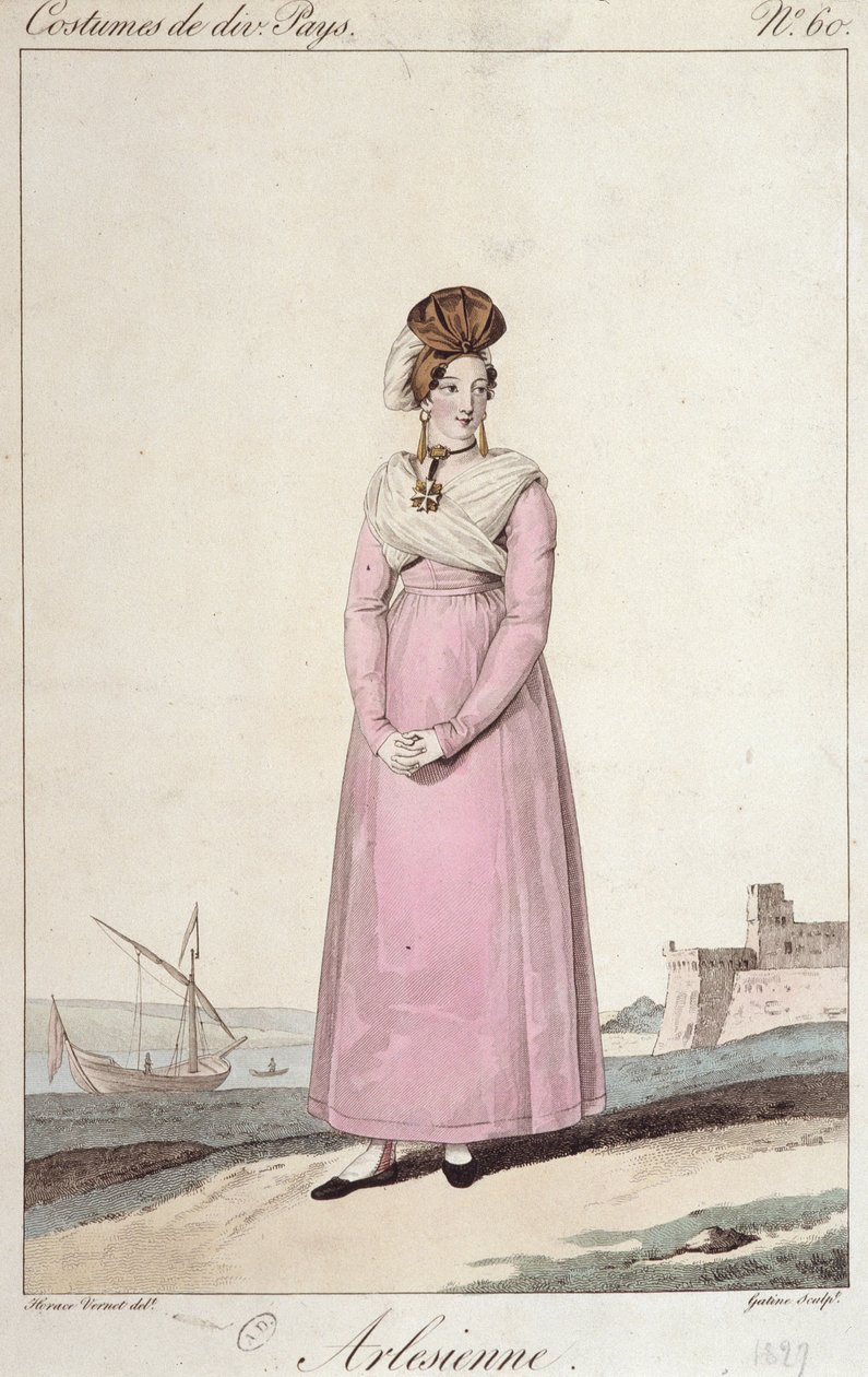 Bir Arlesienne - gravür by French School