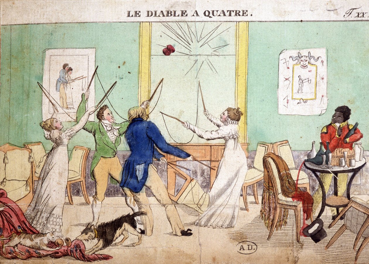 Antik Oyunlar: Dört Şeytan (Diabolo) by French School