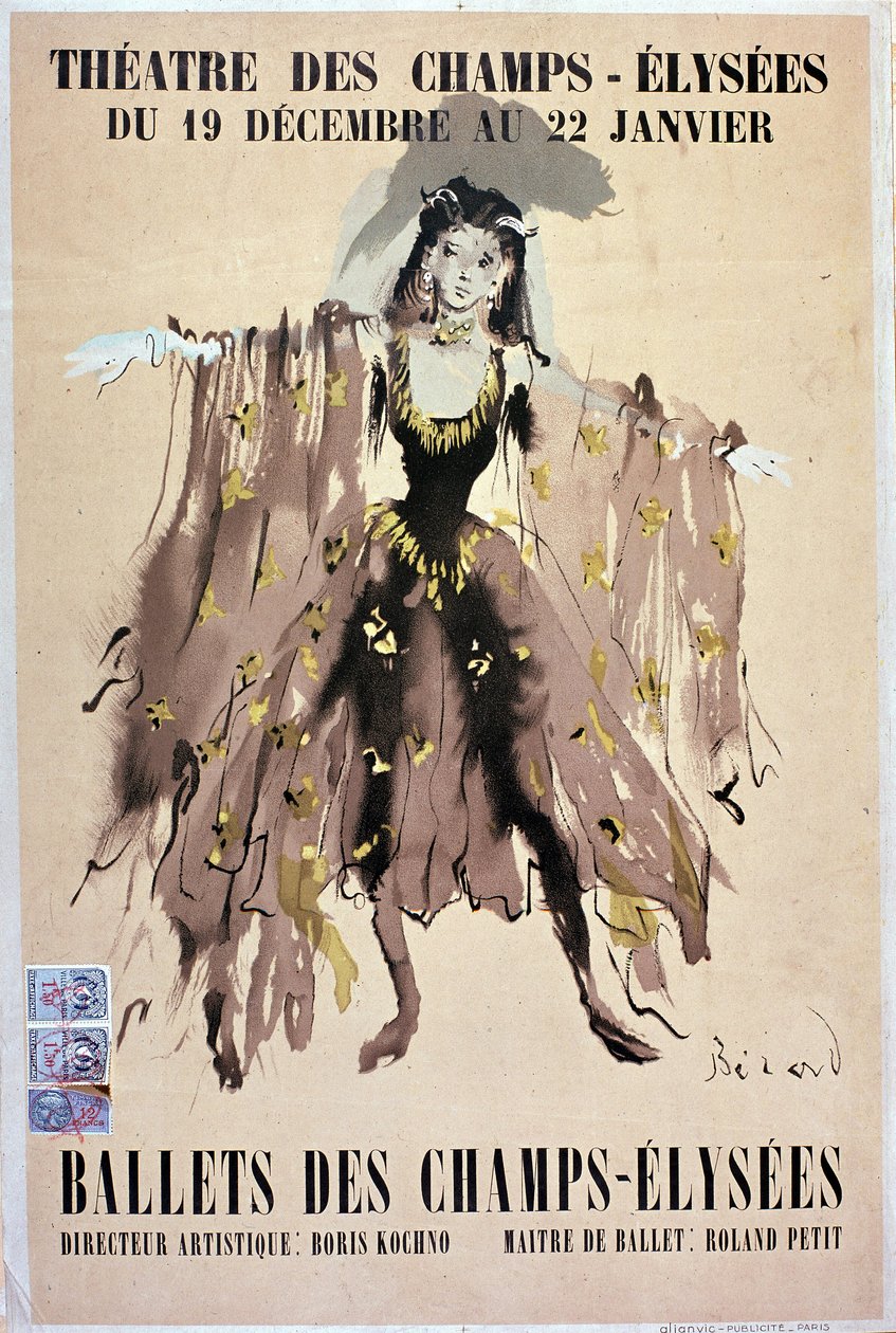 Champs Elysées balesi - poster by French School
