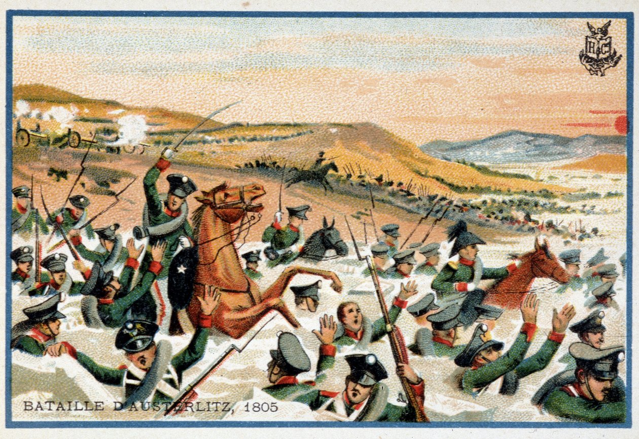 Austerlitz Savaşı by French School