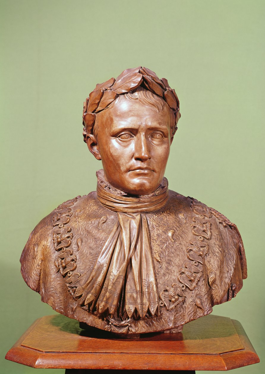 Napolyon Büstü (1769-1821) (alçı) by French School