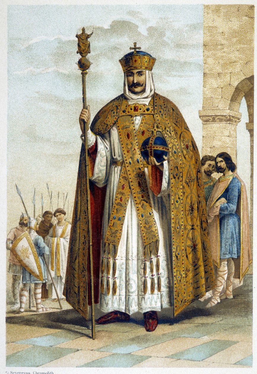 Şarlman (742 - 814) by French School