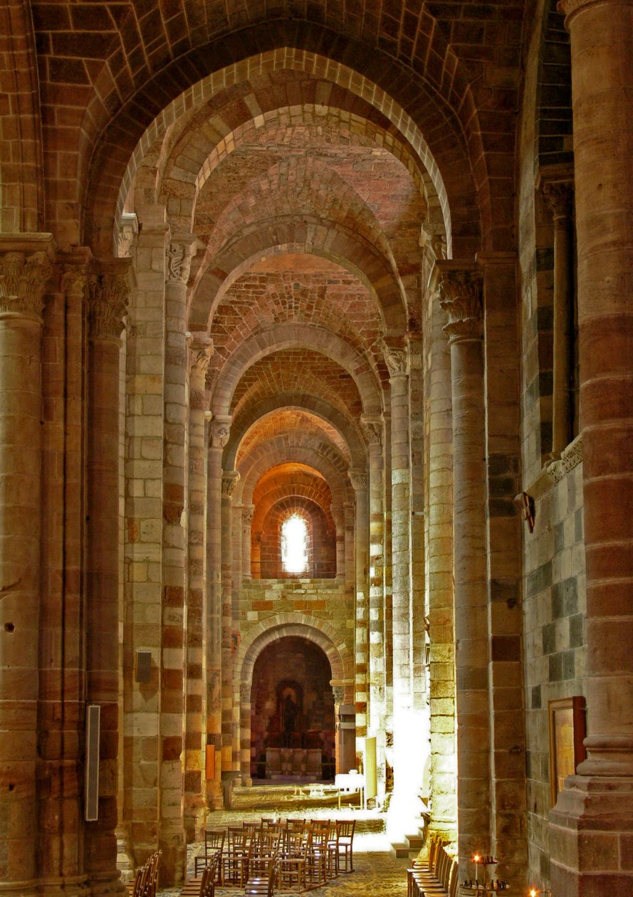 Güney koridorun bir görünümünü gösteren by French School