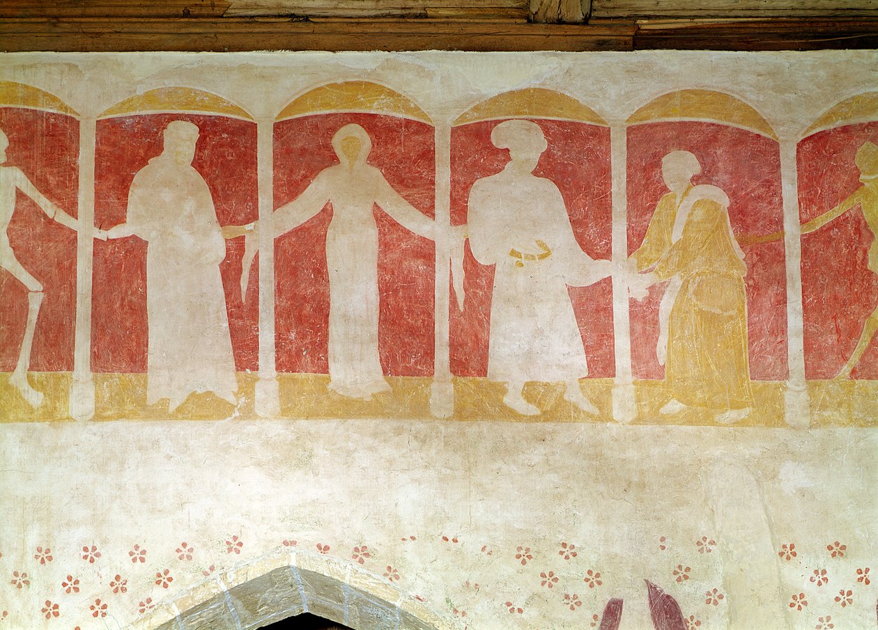 Ölüm Dansı Detayı, c.1460 by French School
