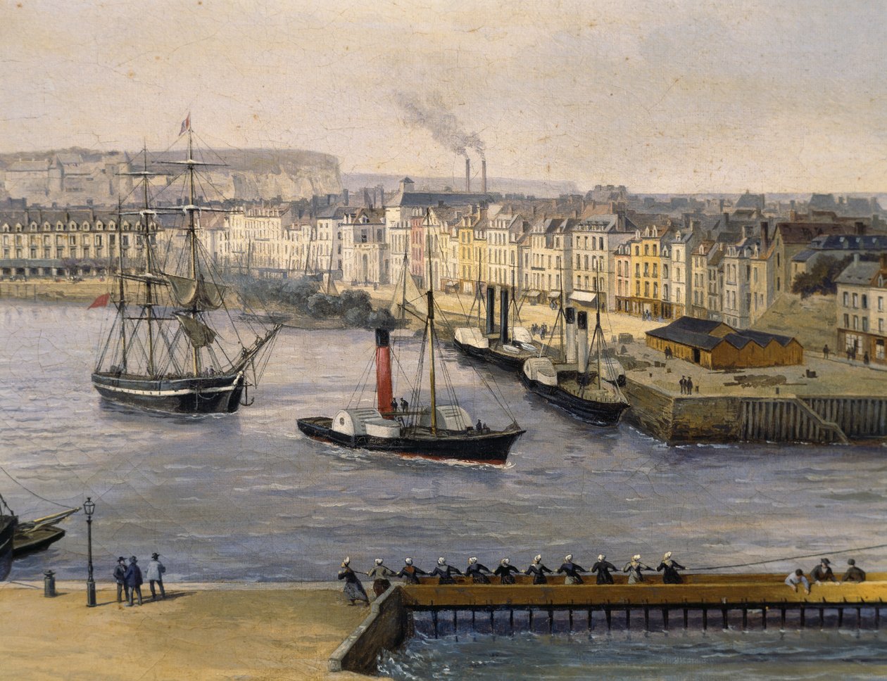 Dieppe limanı by French School