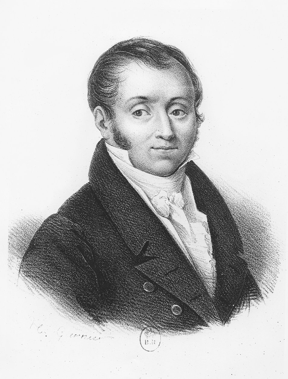 Emmanuel, Count of Las Case (gravür) by French School