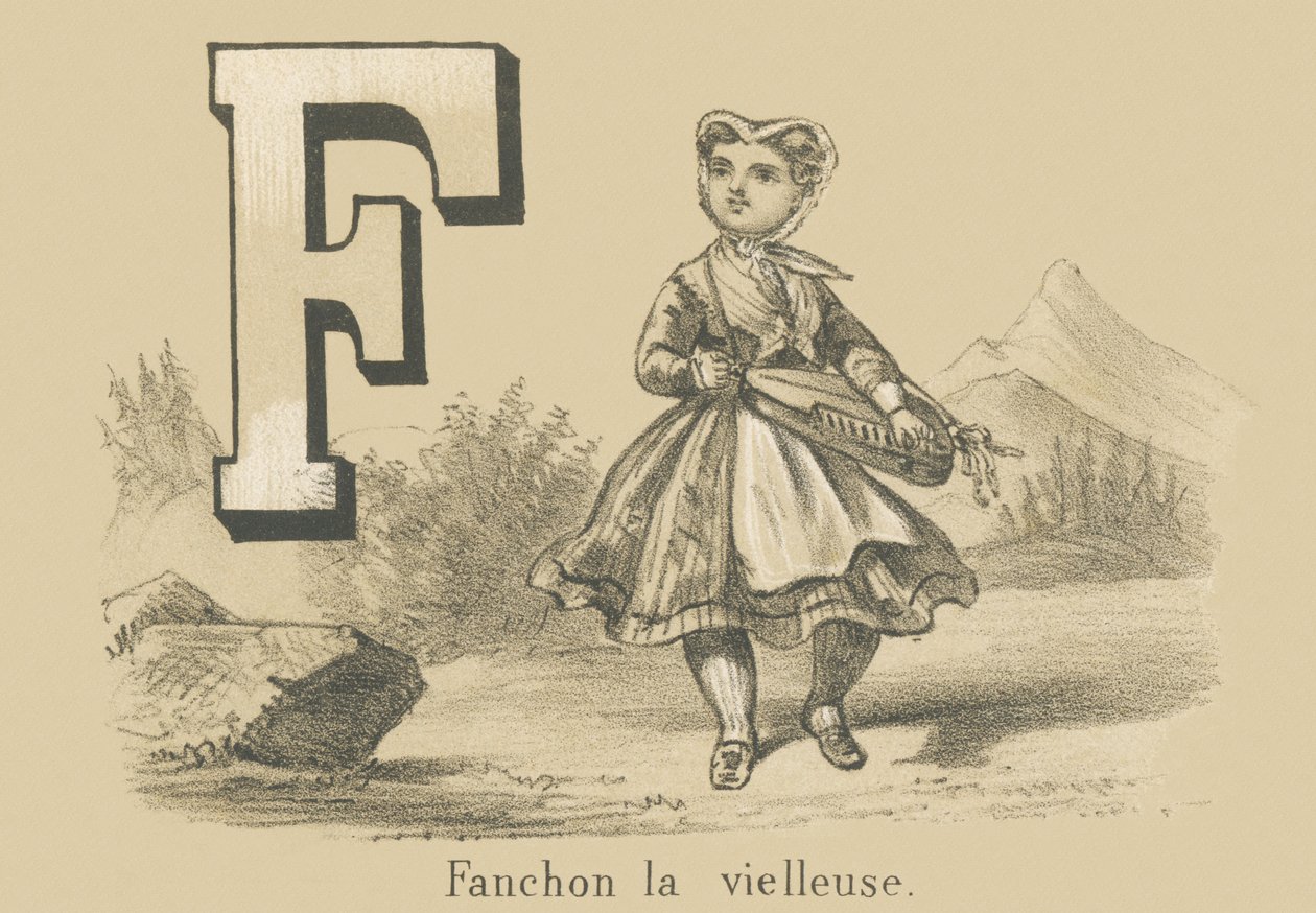 F: Yaşlı Adam Fanchon by French School