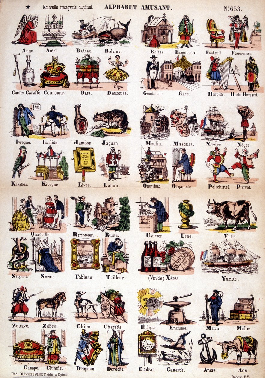 eğlenceli alfabe by French School