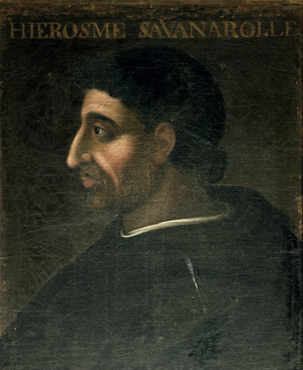 Girolamo Savonarola (1452-98) by French School