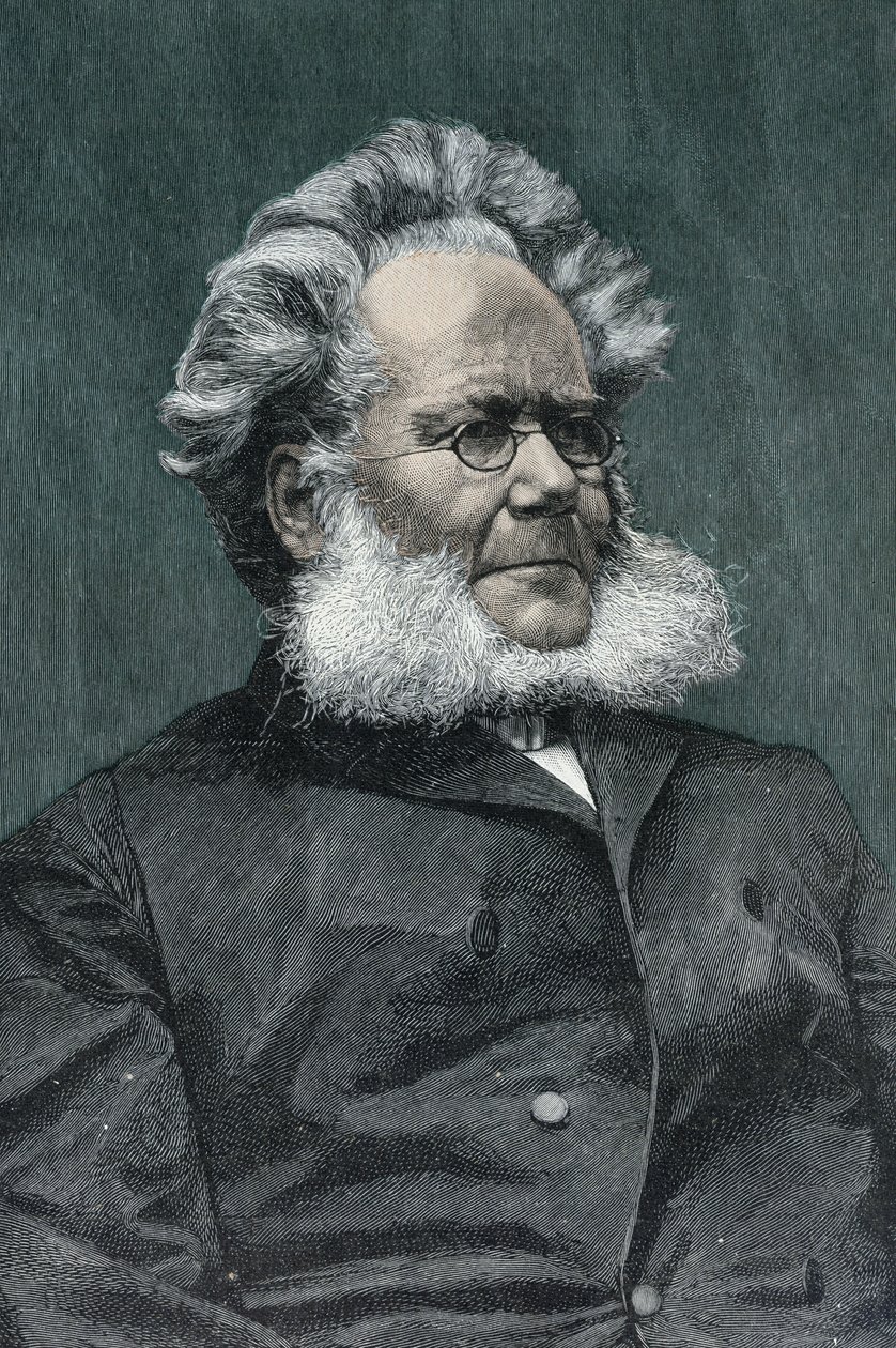 Henrik Ibsen (1828-1906) 1901 by French School