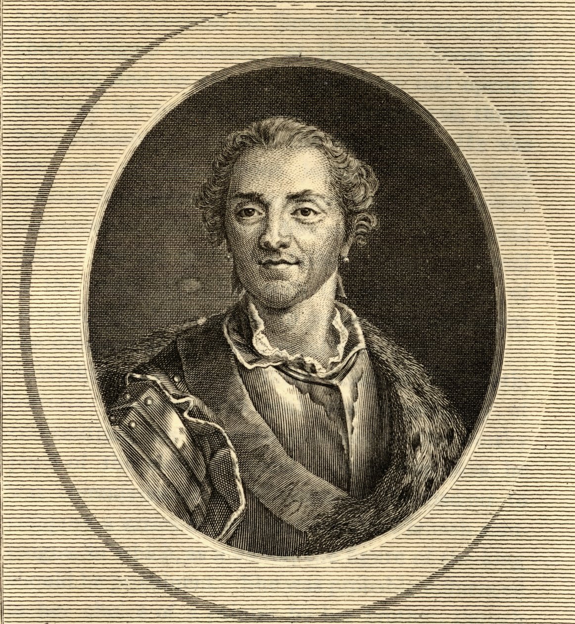 Hermann Maurice (1696-1750) Saksonya Kontu by French School