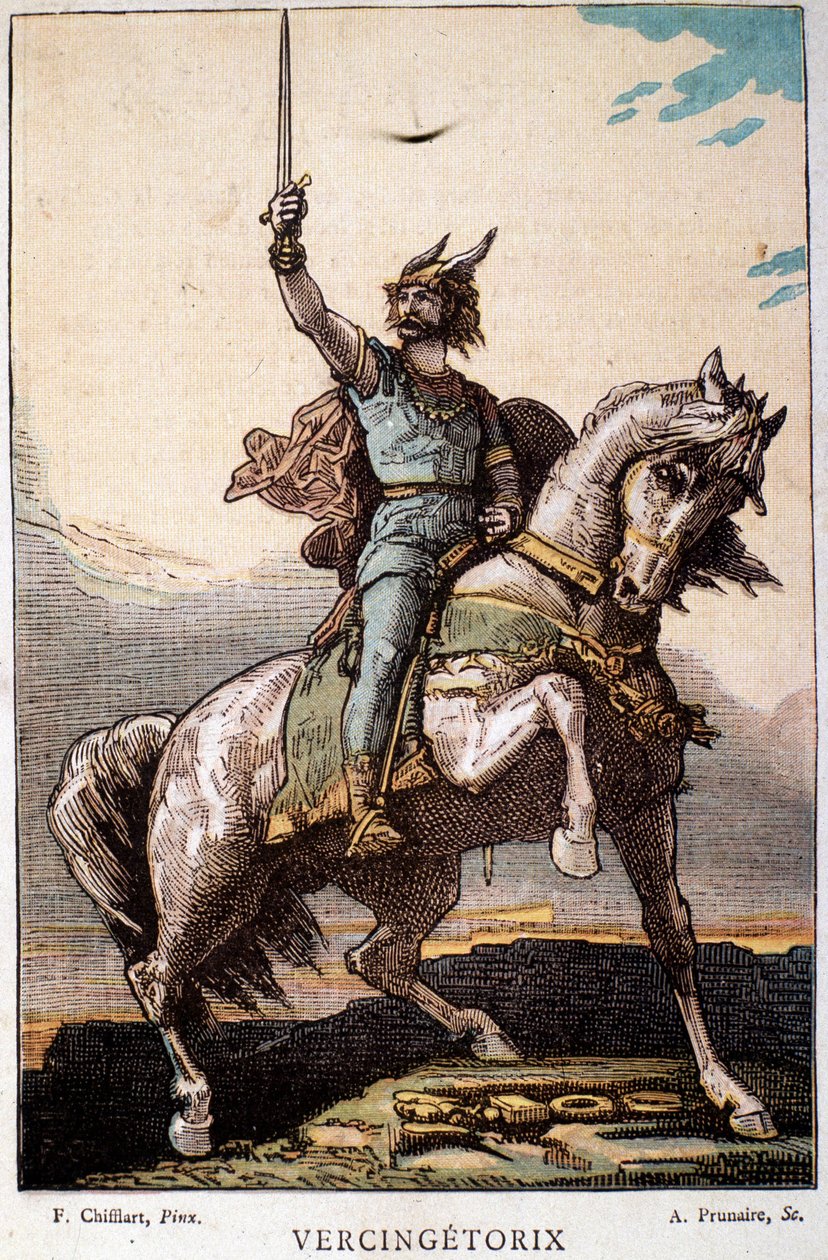 Atlı Vercingetorix by French School