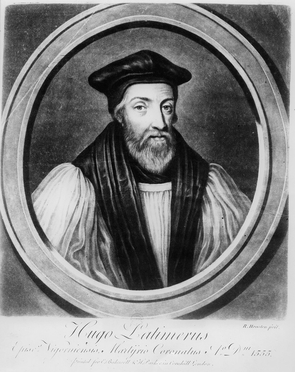 Hugh Latimer (taş) by French School