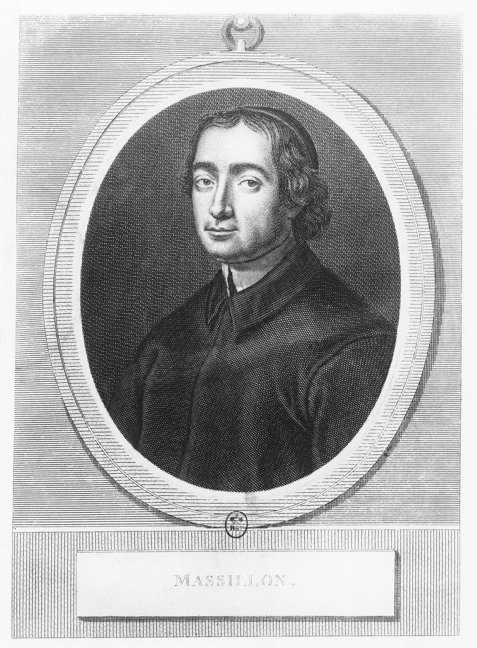 Jean-Baptiste Massillon (gravür) by French School