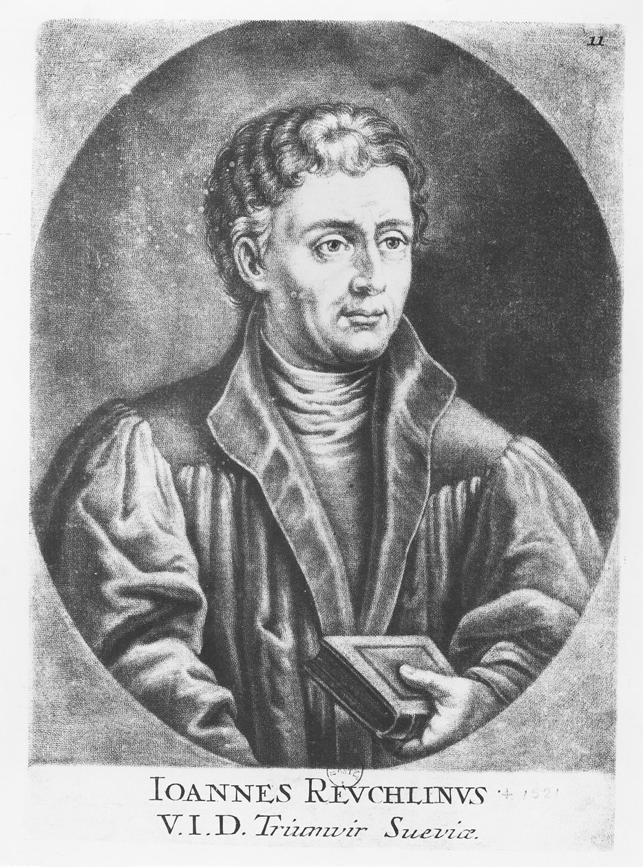 Johann Reuchlin (gravür) by French School