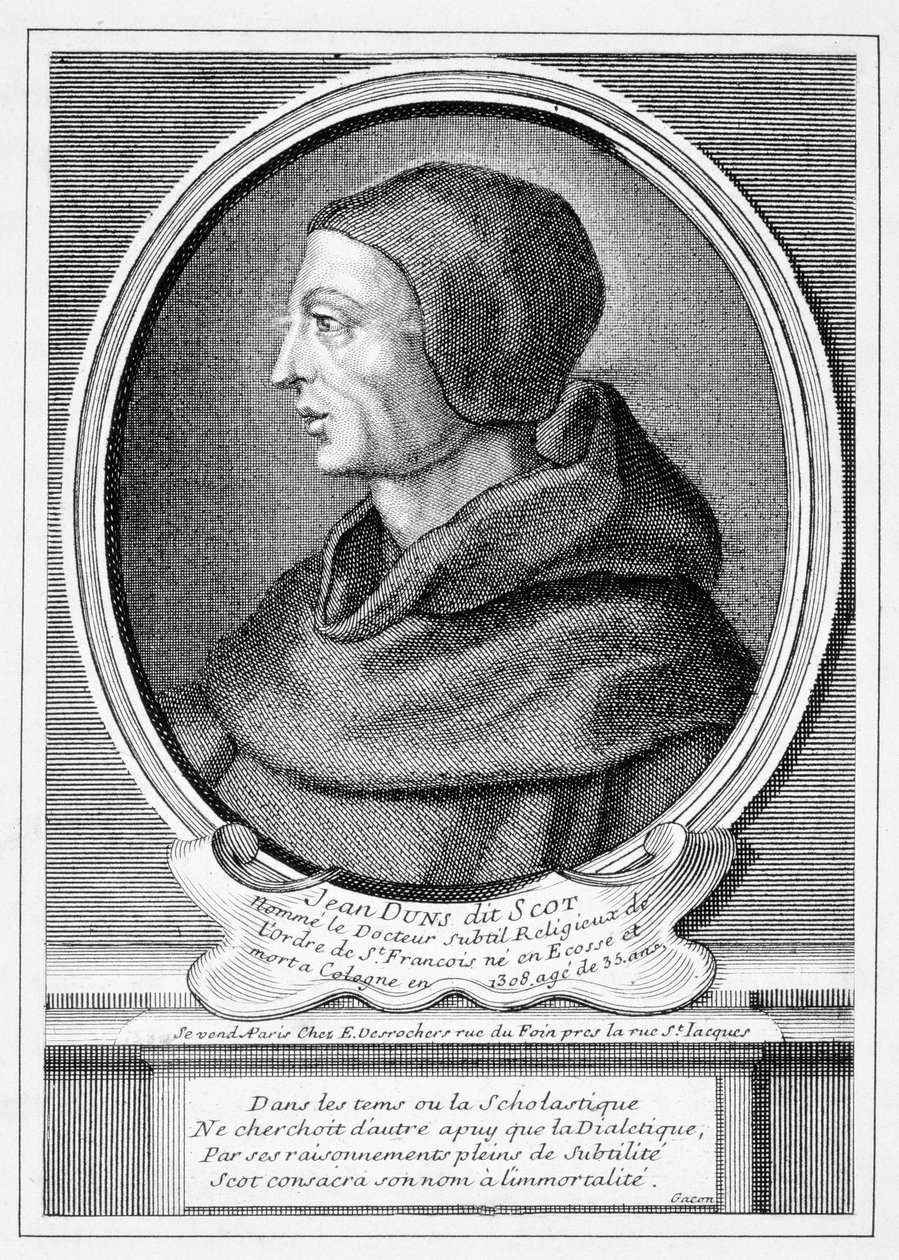 John Duns Scotus (c.1266-1308) by French School