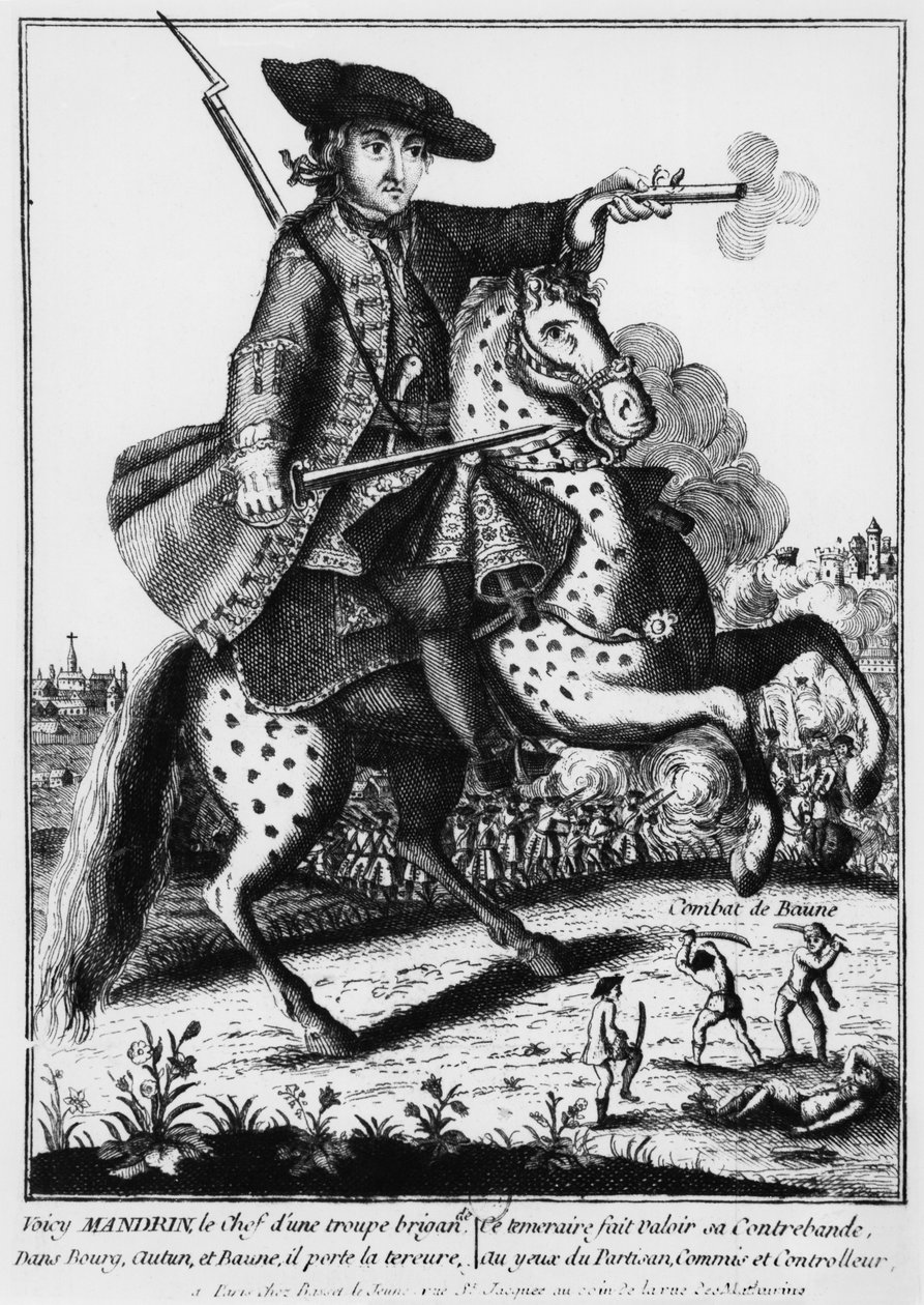 Louis Mandrin (1724-55) by French School